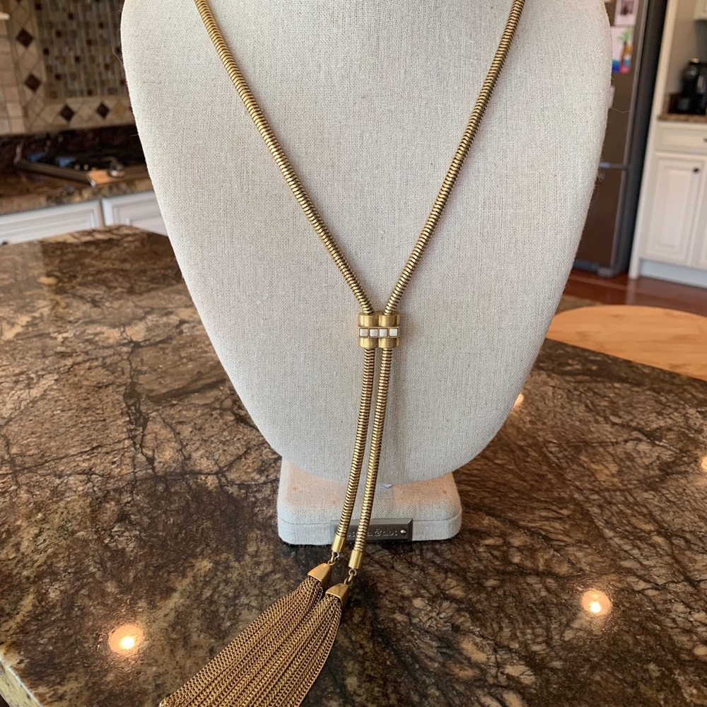 Stella & Dot Jaqueline Lariat Tassel